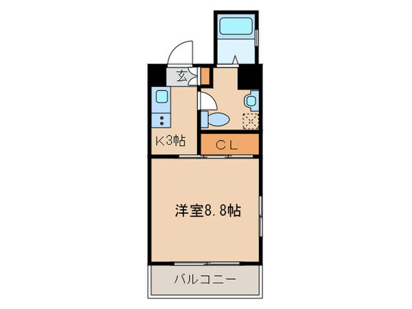 グランデ浅間町の物件間取画像